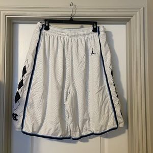 Jordan Brand UNC Basketball shorts